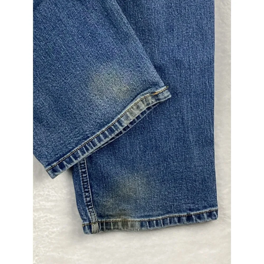Levi's 550 Straight Leg Denim Jeans Mens Blue Size 34x32 (32x31 Measured)‎